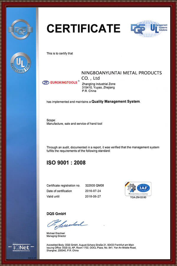 ISO 9001: 2008